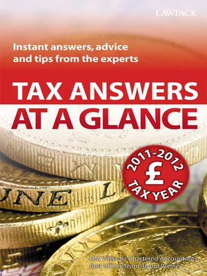 cover image of Tax Answers at a Glance